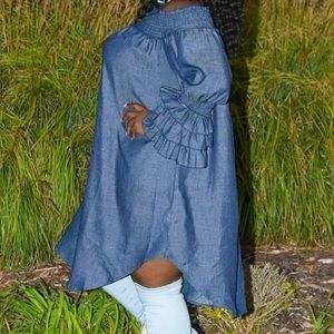 Dresses - Denim Dress Dresses - Denim Dress